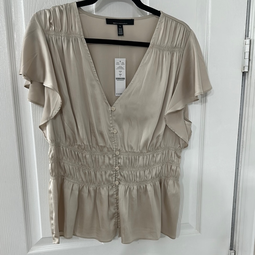 Elegant Cream Blouse